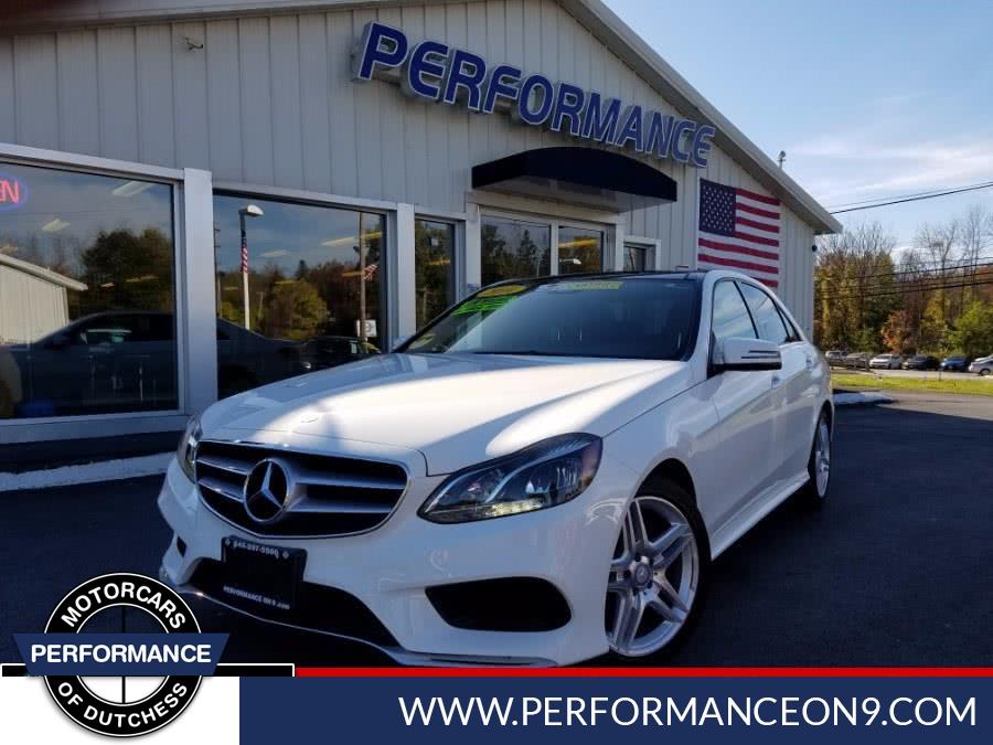2014 Mercedes-Benz E-Class 4dr Sdn E350 Sport 4MATIC, available for sale in Wappingers Falls, New York | Performance Motor Cars. Wappingers Falls, New York