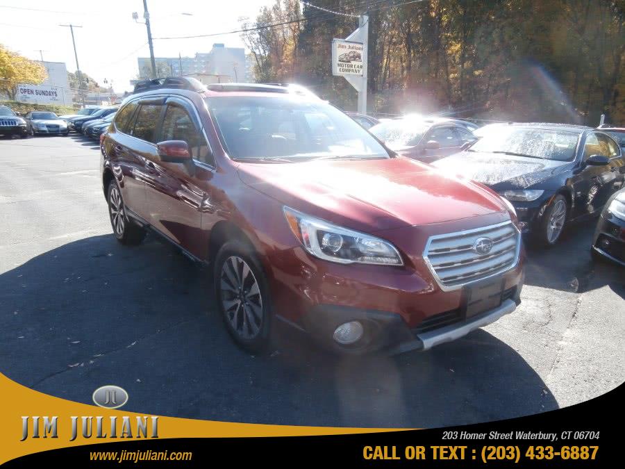 2015 Subaru Outback 4dr Wgn 2.5i Limited PZEV, available for sale in Waterbury, Connecticut | Jim Juliani Motors. Waterbury, Connecticut
