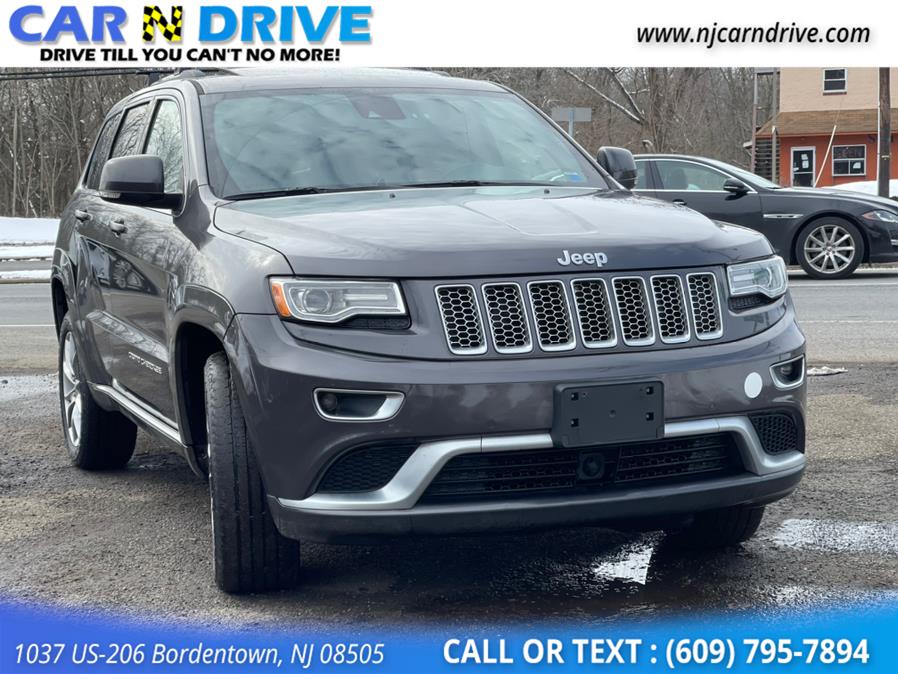 2015 Jeep Grand Cherokee Summit 4WD, available for sale in Burlington, New Jersey | Car N Drive. Burlington, New Jersey