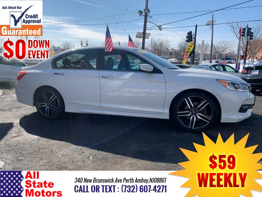 2017 Honda Accord Sedan Sport SE CVT, available for sale in Perth Amboy, New Jersey | All State Motor Inc. Perth Amboy, New Jersey 2017 Honda Accord Sedan Sport SE CVT, available for sale in Perth Amboy, New Jersey | All State Motor Inc. Perth Amboy, New Jersey