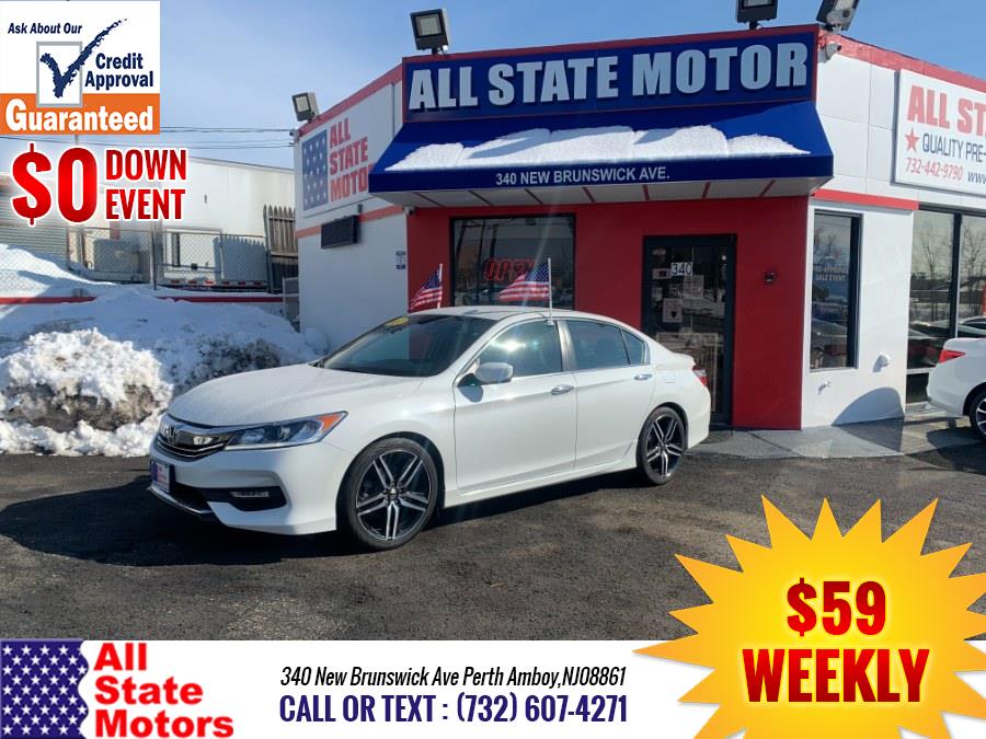 2017 Honda Accord Sedan Sport SE CVT, available for sale in Perth Amboy, New Jersey | All State Motor Inc. Perth Amboy, New Jersey 2017 Honda Accord Sedan Sport SE CVT, available for sale in Perth Amboy, New Jersey | All State Motor Inc. Perth Amboy, New Jersey