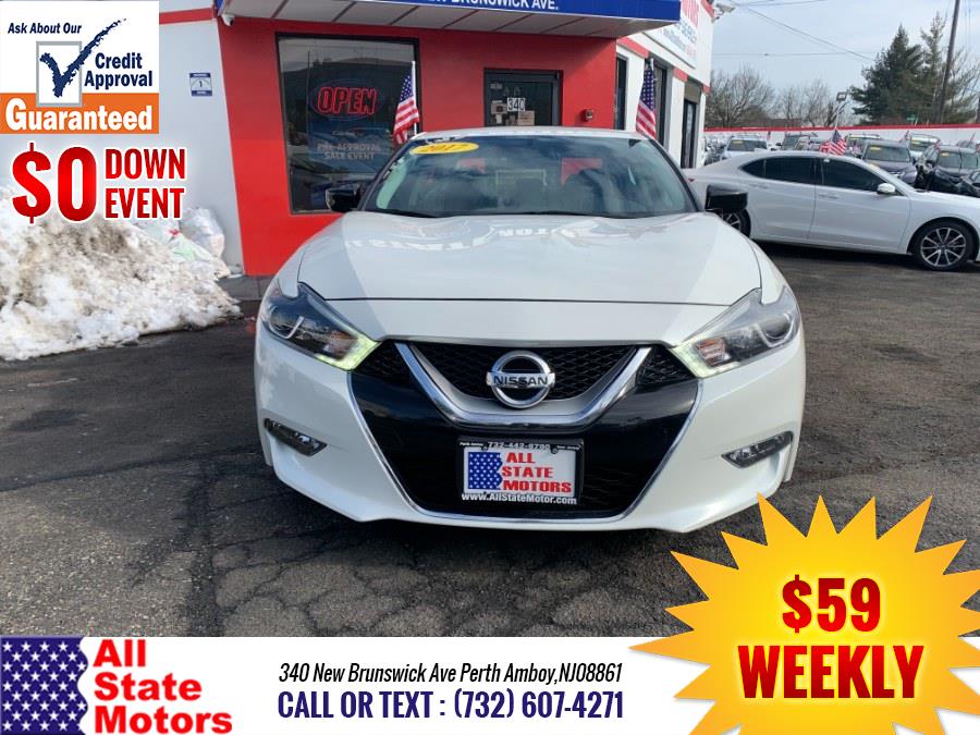 2017 Nissan Maxima SL 3.5L, available for sale in Perth Amboy, New Jersey | All State Motor Inc. Perth Amboy, New Jersey 2017 Nissan Maxima SL 3.5L, available for sale in Perth Amboy, New Jersey | All State Motor Inc. Perth Amboy, New Jersey