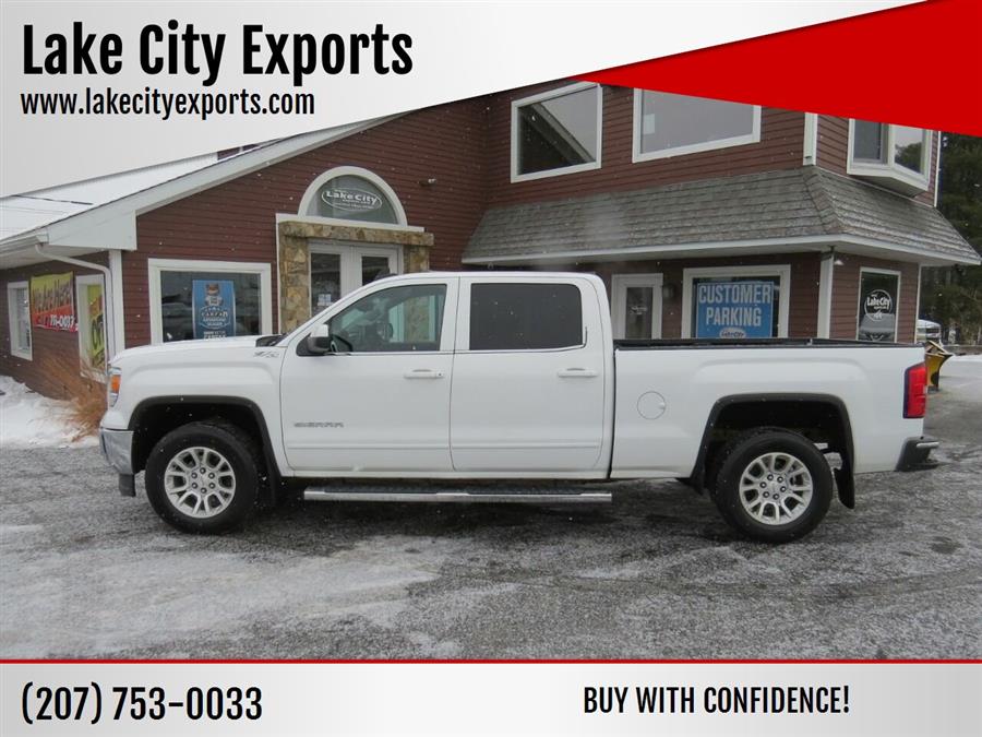 Used GMC Sierra 1500 SLE 4x4 4dr Crew Cab 5.8 ft. SB 2015 | Lake City Exports Inc. Auburn, Maine Used GMC Sierra 1500 SLE 4x4 4dr Crew Cab 5.8 ft. SB 2015 | Lake City Exports Inc. Auburn, Maine