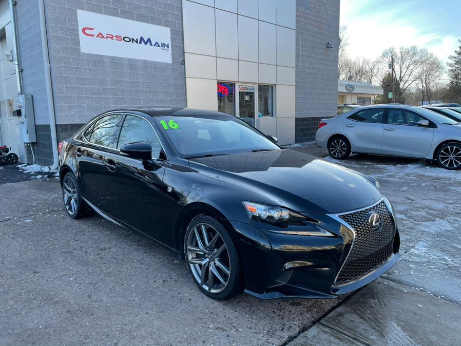2016 Lexus IS 300 4dr Sdn AWD F sport, available for sale in Manchester, Connecticut | Carsonmain LLC. Manchester, Connecticut