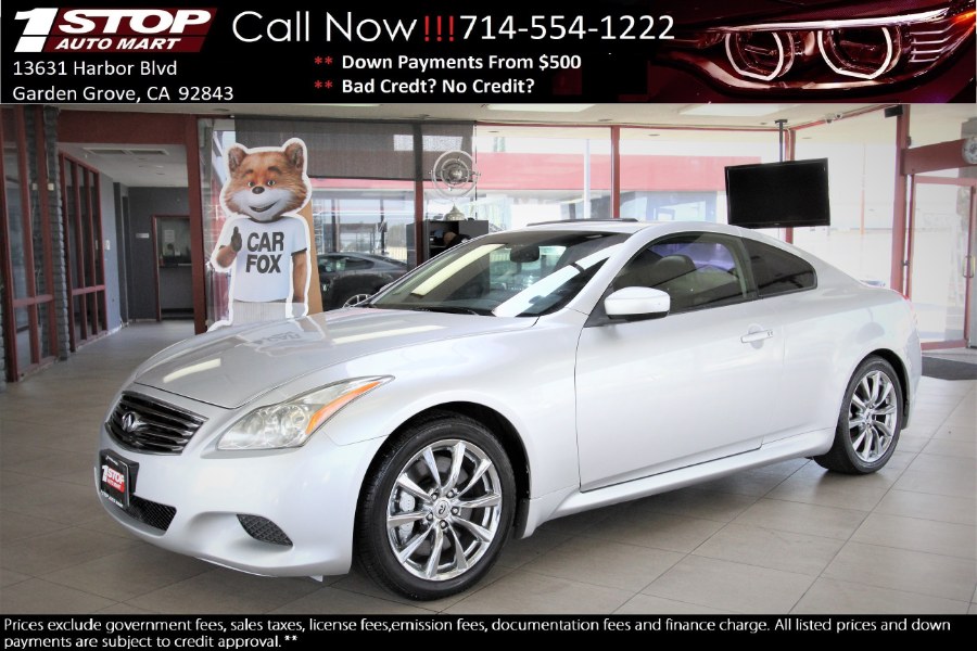 2008 Infiniti G37 Coupe 2dr Base, available for sale in Garden Grove, California | 1 Stop Auto Mart Inc.. Garden Grove, California