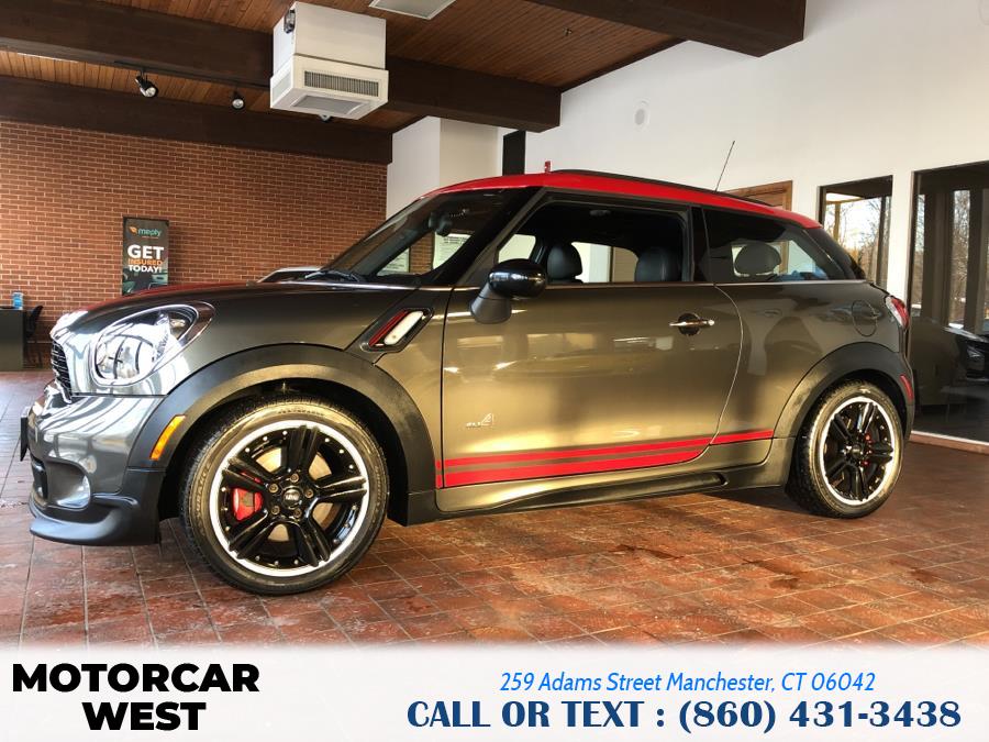 2013 MINI Cooper Paceman AWD 2dr John Cooper Works ALL4, available for sale in Manchester, Connecticut | Motorcar West. Manchester, Connecticut 2013 MINI Cooper Paceman AWD 2dr John Cooper Works ALL4, available for sale in Manchester, Connecticut | Motorcar West. Manchester, Connecticut