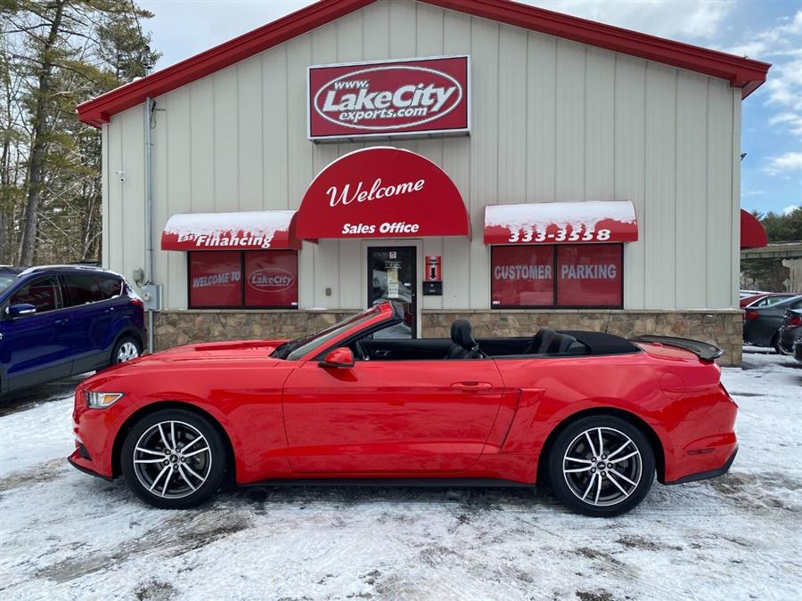 Used Ford Mustang EcoBoost Premium 2dr Convertible 2016 | Lake City Exports Inc. Auburn, Maine Used Ford Mustang EcoBoost Premium 2dr Convertible 2016 | Lake City Exports Inc. Auburn, Maine
