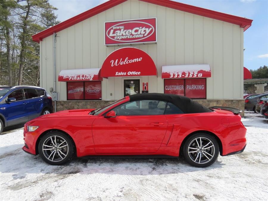 Used Ford Mustang EcoBoost Premium 2dr Convertible 2016 | Lake City Exports Inc. Auburn, Maine Used Ford Mustang EcoBoost Premium 2dr Convertible 2016 | Lake City Exports Inc. Auburn, Maine