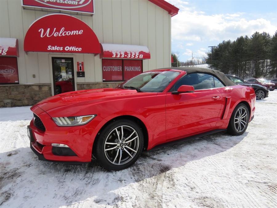 Used Ford Mustang EcoBoost Premium 2dr Convertible 2016 | Lake City Exports Inc. Auburn, Maine Used Ford Mustang EcoBoost Premium 2dr Convertible 2016 | Lake City Exports Inc. Auburn, Maine