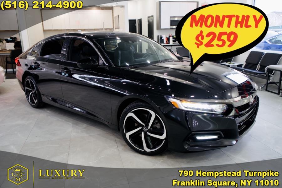 2019 Honda Accord Sedan Sport 1.5T CVT, available for sale in Franklin Square, New York | Luxury Motor Club. Franklin Square, New York