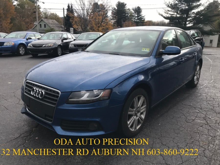 2010 Audi A4 4dr Sdn Auto quattro 2.0T Premium, available for sale in Auburn, New Hampshire | ODA Auto Precision LLC. Auburn, New Hampshire 2010 Audi A4 4dr Sdn Auto quattro 2.0T Premium, available for sale in Auburn, New Hampshire | ODA Auto Precision LLC. Auburn, New Hampshire