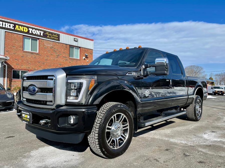 2015 Ford Super Duty F-350 SRW 4WD Crew Cab 156" Platinum, available for sale in South Windsor, Connecticut | Mike And Tony Auto Sales, Inc. South Windsor, Connecticut