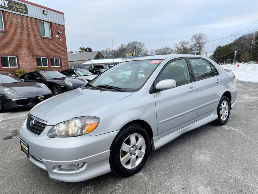 2006 Toyota Corolla 4dr Sdn S Auto, available for sale in South Windsor, Connecticut | Mike And Tony Auto Sales, Inc. South Windsor, Connecticut