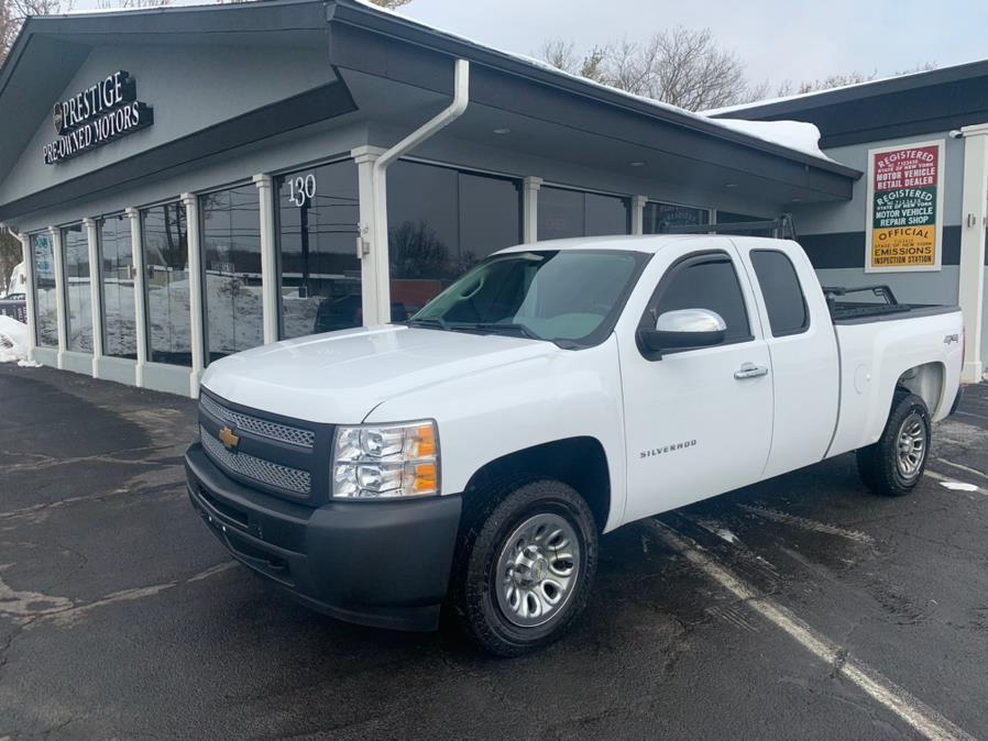2012 Chevrolet Silverado 1500 4WD Ext Cab 143.5" Work Truck, available for sale in New Windsor, New York | Prestige Pre-Owned Motors Inc. New Windsor, New York