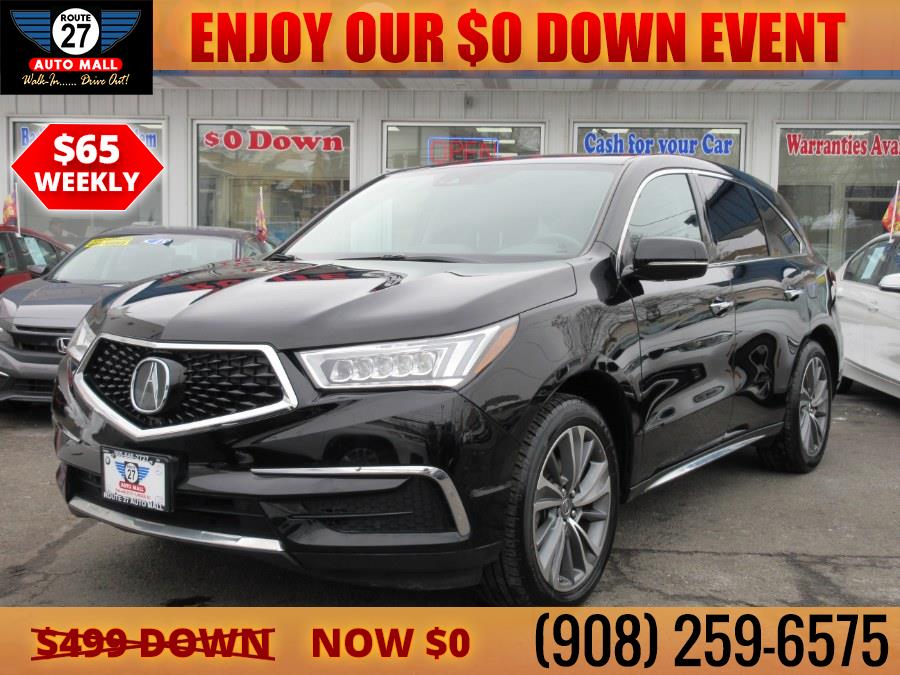2017 Acura MDX SH-AWD w/Technology/Entertainment Pkg, available for sale in Linden, New Jersey | Route 27 Auto Mall. Linden, New Jersey