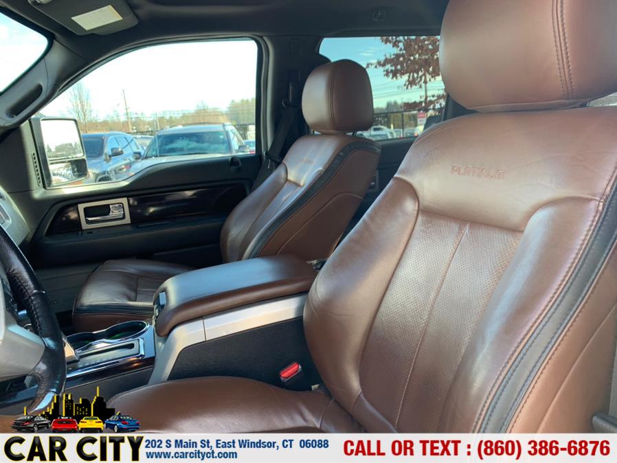 2013 Ford F-150 4WD SuperCrew 145" Platinum, available for sale in East Windsor, Connecticut | Car City LLC. East Windsor, Connecticut