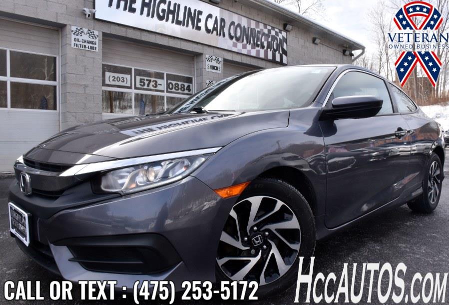 2017 Honda Civic Coupe LX P, available for sale in Waterbury, Connecticut | Highline Car Connection. Waterbury, Connecticut