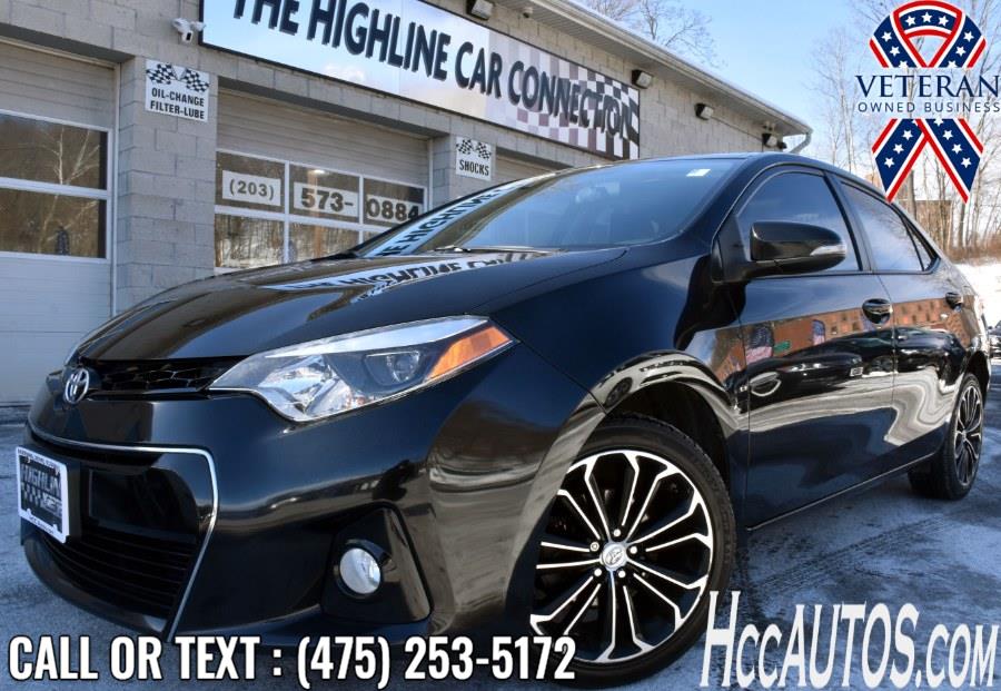 2015 Toyota Corolla S Plus, available for sale in Waterbury, Connecticut | Highline Car Connection. Waterbury, Connecticut