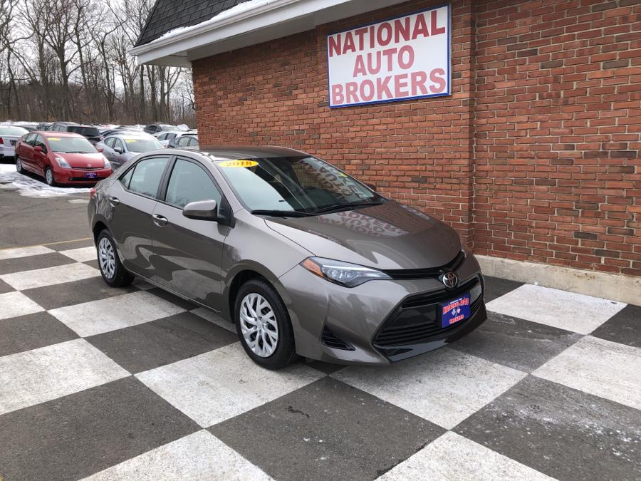 2018 Toyota Corolla LE, available for sale in Waterbury, Connecticut | National Auto Brokers, Inc.. Waterbury, Connecticut