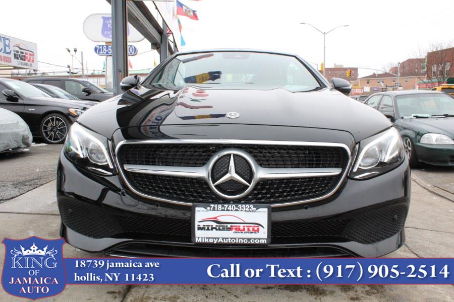 2018 Mercedes-Benz E-Class E 400 4MATIC Cabriolet, available for sale in Hollis, New York | King of Jamaica Auto Inc. Hollis, New York 2018 Mercedes-Benz E-Class E 400 4MATIC Cabriolet, available for sale in Hollis, New York | King of Jamaica Auto Inc. Hollis, New York