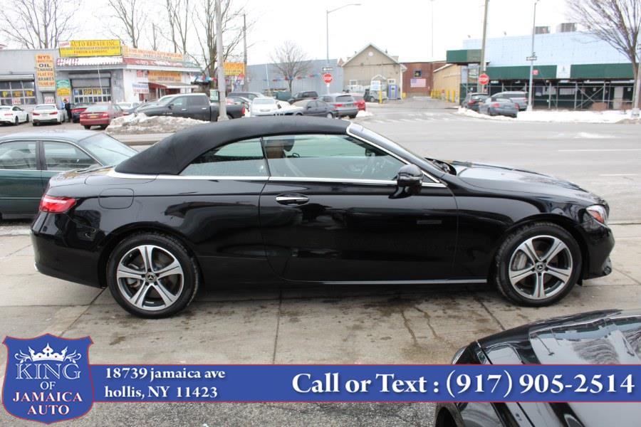 2018 Mercedes-Benz E-Class E 400 4MATIC Cabriolet, available for sale in Hollis, New York | King of Jamaica Auto Inc. Hollis, New York 2018 Mercedes-Benz E-Class E 400 4MATIC Cabriolet, available for sale in Hollis, New York | King of Jamaica Auto Inc. Hollis, New York