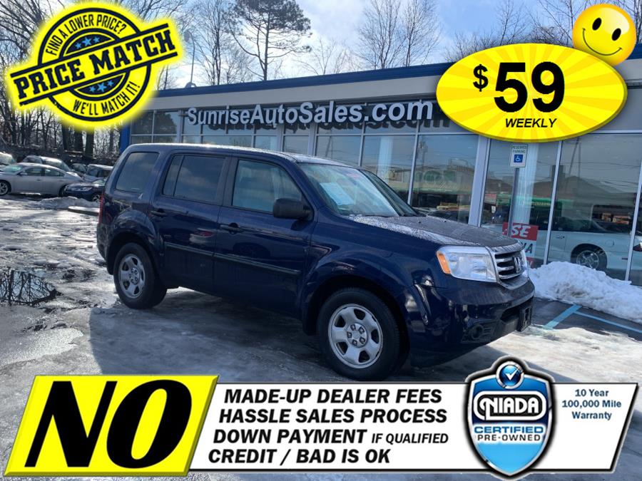 2013 Honda Pilot 4WD 4dr LX, available for sale in Rosedale, New York | Sunrise Auto Sales. Rosedale, New York