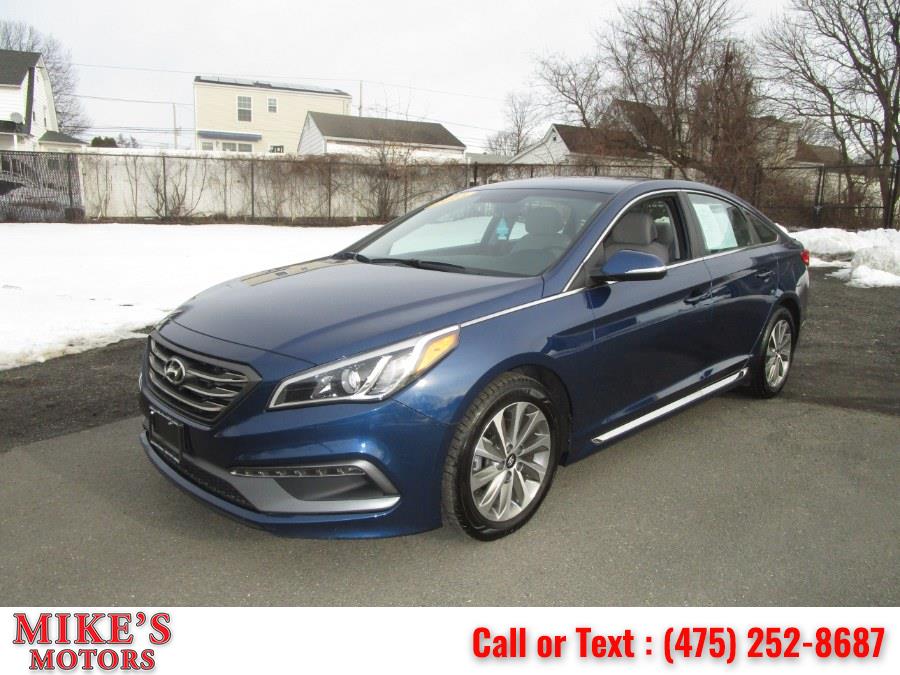 2015 Hyundai Sonata 4dr Sdn 2.4L Sport, available for sale in Stratford, Connecticut | Mike's Motors LLC. Stratford, Connecticut
