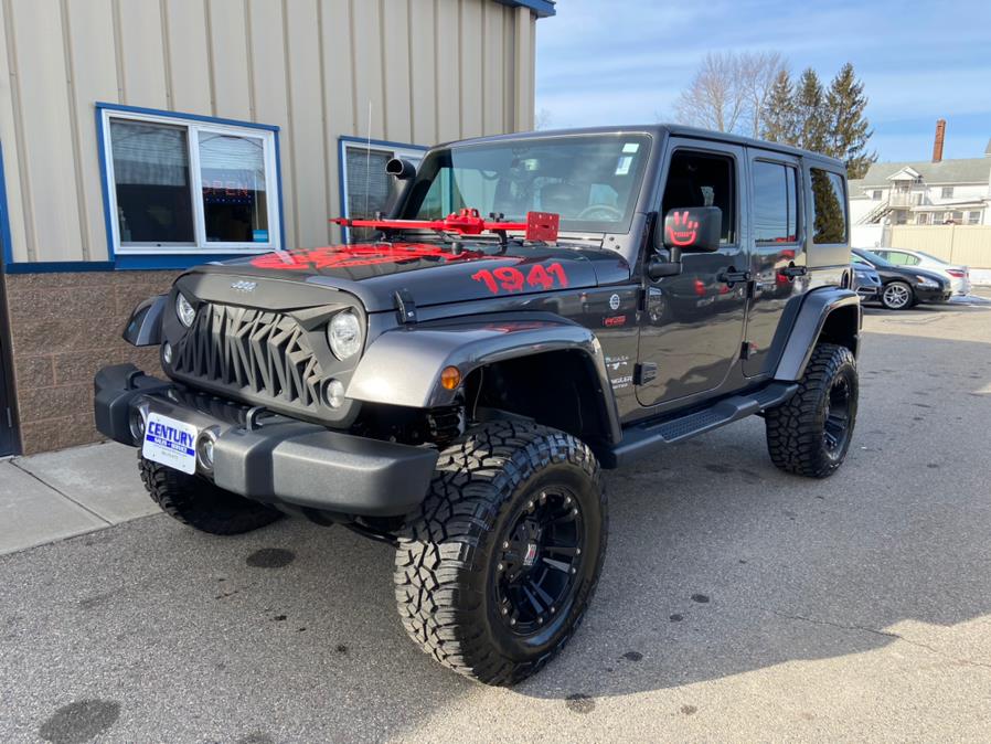 2017 Jeep Wrangler Unlimited Sahara 4x4, available for sale in East Windsor, Connecticut | Century Auto And Truck. East Windsor, Connecticut