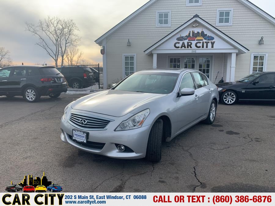 2011 Infiniti G25 Sedan 4dr x AWD, available for sale in East Windsor, Connecticut | Car City LLC. East Windsor, Connecticut 2011 Infiniti G25 Sedan 4dr x AWD, available for sale in East Windsor, Connecticut | Car City LLC. East Windsor, Connecticut