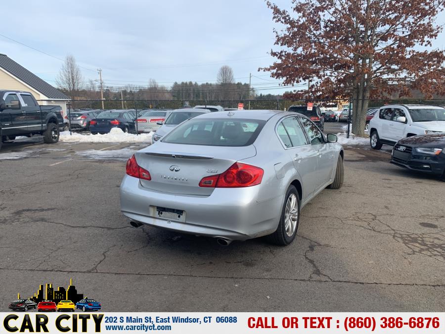 2011 Infiniti G25 Sedan 4dr x AWD, available for sale in East Windsor, Connecticut | Car City LLC. East Windsor, Connecticut 2011 Infiniti G25 Sedan 4dr x AWD, available for sale in East Windsor, Connecticut | Car City LLC. East Windsor, Connecticut