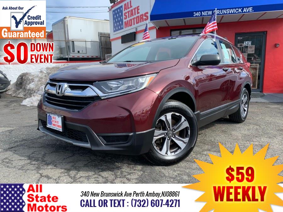 2017 Honda CR-V LX AWD, available for sale in Perth Amboy, New Jersey | All State Motor Inc. Perth Amboy, New Jersey 2017 Honda CR-V LX AWD, available for sale in Perth Amboy, New Jersey | All State Motor Inc. Perth Amboy, New Jersey