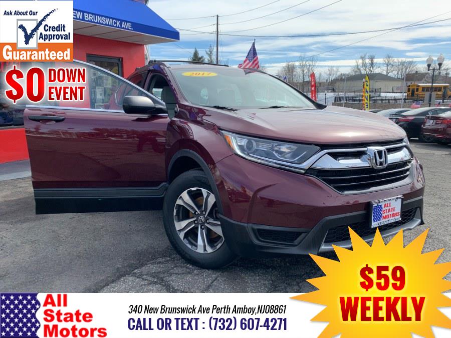2017 Honda CR-V LX AWD, available for sale in Perth Amboy, New Jersey | All State Motor Inc. Perth Amboy, New Jersey 2017 Honda CR-V LX AWD, available for sale in Perth Amboy, New Jersey | All State Motor Inc. Perth Amboy, New Jersey