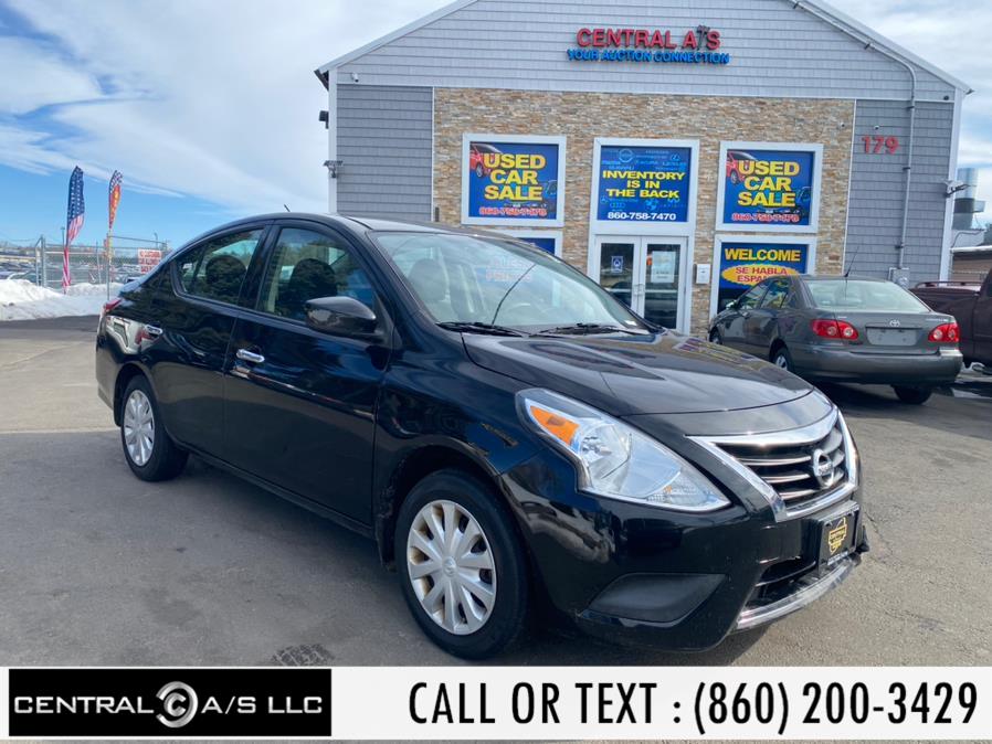 2015 Nissan Versa 4dr Sdn CVT 1.6 SV, available for sale in East Windsor, Connecticut | Central A/S LLC. East Windsor, Connecticut