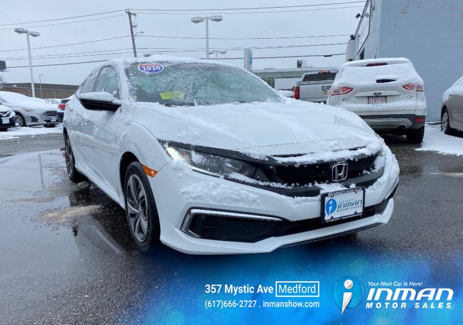 Used Honda Civic Sedan LX CVT 2020 | Inman Motors Sales. Medford, Massachusetts Used Honda Civic Sedan LX CVT 2020 | Inman Motors Sales. Medford, Massachusetts