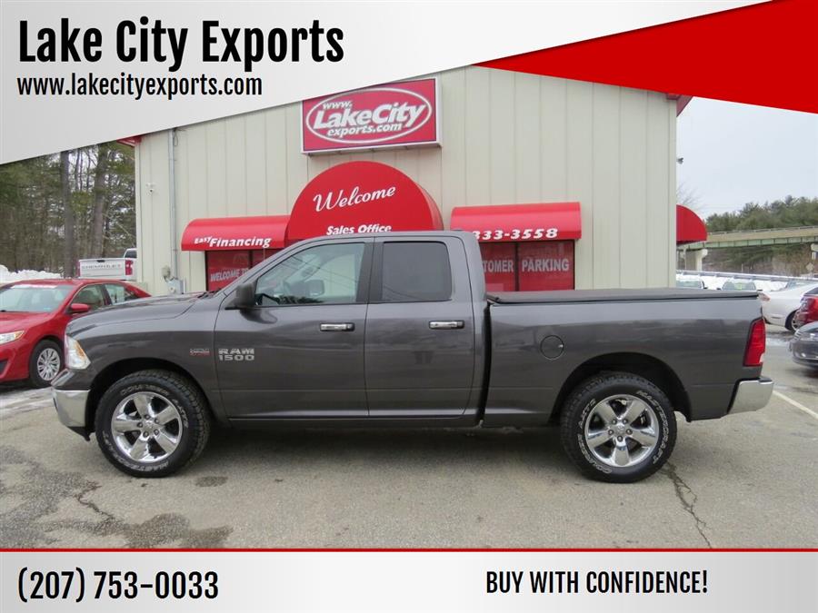 Used Ram Ram Pickup 1500 Big Horn 4x4 4dr Quad Cab 6.3 ft. SB Pickup 2016 | Lake City Exports Inc. Auburn, Maine Used Ram Ram Pickup 1500 Big Horn 4x4 4dr Quad Cab 6.3 ft. SB Pickup 2016 | Lake City Exports Inc. Auburn, Maine