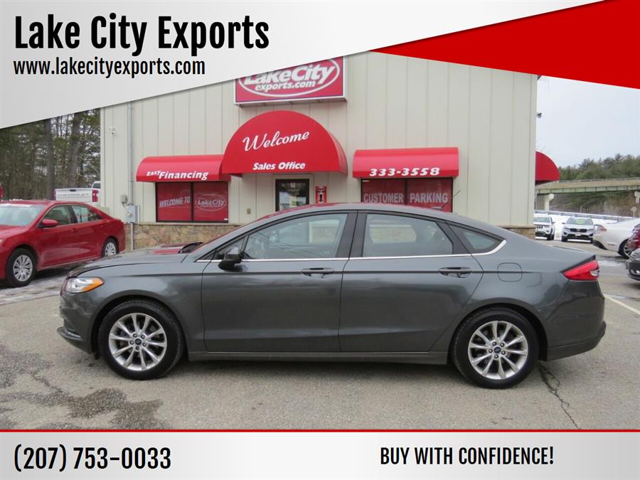 Used Ford Fusion SE 4dr Sedan 2017 | Lake City Exports Inc. Auburn, Maine Used Ford Fusion SE 4dr Sedan 2017 | Lake City Exports Inc. Auburn, Maine