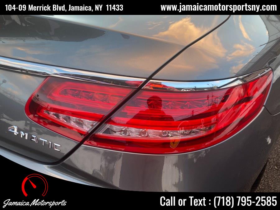 2016 Mercedes-Benz S-Class 2dr Cpe S550 4MATIC, available for sale in Jamaica, New York | Jamaica Motor Sports. Jamaica, New York 2016 Mercedes-Benz S-Class 2dr Cpe S550 4MATIC, available for sale in Jamaica, New York | Jamaica Motor Sports. Jamaica, New York