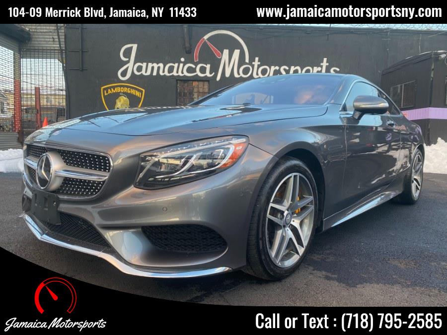 2016 Mercedes-Benz S-Class 2dr Cpe S550 4MATIC, available for sale in Jamaica, New York | Jamaica Motor Sports. Jamaica, New York 2016 Mercedes-Benz S-Class 2dr Cpe S550 4MATIC, available for sale in Jamaica, New York | Jamaica Motor Sports. Jamaica, New York