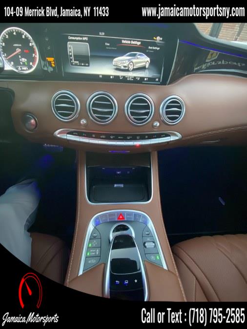 2016 Mercedes-Benz S-Class 2dr Cpe S550 4MATIC, available for sale in Jamaica, New York | Jamaica Motor Sports. Jamaica, New York 2016 Mercedes-Benz S-Class 2dr Cpe S550 4MATIC, available for sale in Jamaica, New York | Jamaica Motor Sports. Jamaica, New York