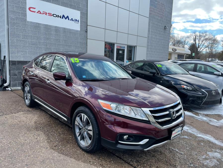2015 Honda Crosstour 4WD V6 5dr EX-L, available for sale in Manchester, Connecticut | Carsonmain LLC. Manchester, Connecticut