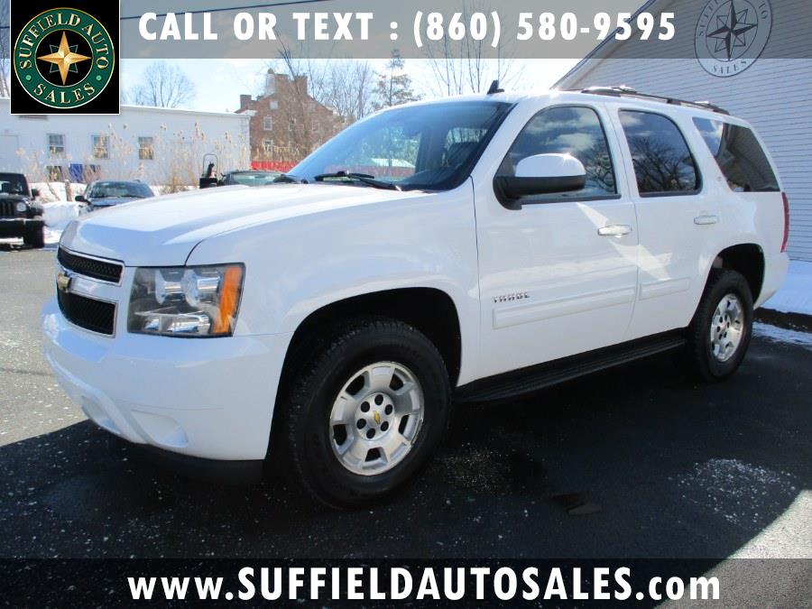 2012 Chevrolet Tahoe 4WD 4dr 1500 LT, available for sale in Suffield, Connecticut | Suffield Auto Sales. Suffield, Connecticut