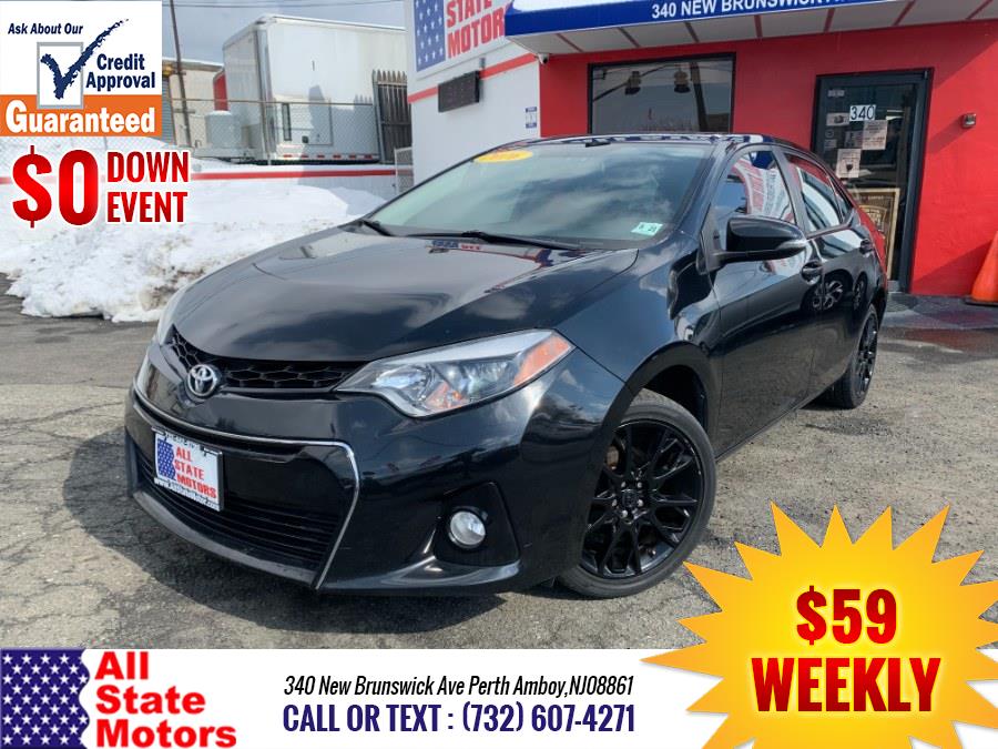 2016 Toyota Corolla 4dr Sdn CVT S w/Special Edition Pkg (Natl), available for sale in Perth Amboy, New Jersey | All State Motor Inc. Perth Amboy, New Jersey 2016 Toyota Corolla 4dr Sdn CVT S w/Special Edition Pkg (Natl), available for sale in Perth Amboy, New Jersey | All State Motor Inc. Perth Amboy, New Jersey