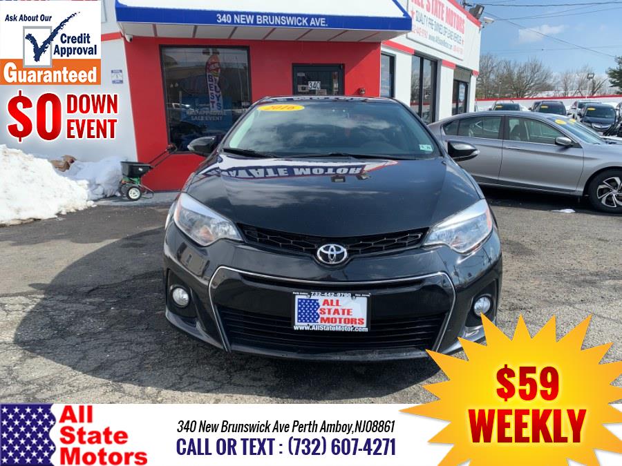 2016 Toyota Corolla 4dr Sdn CVT S w/Special Edition Pkg (Natl), available for sale in Perth Amboy, New Jersey | All State Motor Inc. Perth Amboy, New Jersey 2016 Toyota Corolla 4dr Sdn CVT S w/Special Edition Pkg (Natl), available for sale in Perth Amboy, New Jersey | All State Motor Inc. Perth Amboy, New Jersey