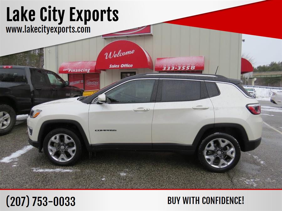 Used Jeep Compass Limited 4x4 4dr SUV 2018 | Lake City Exports Inc. Auburn, Maine Used Jeep Compass Limited 4x4 4dr SUV 2018 | Lake City Exports Inc. Auburn, Maine
