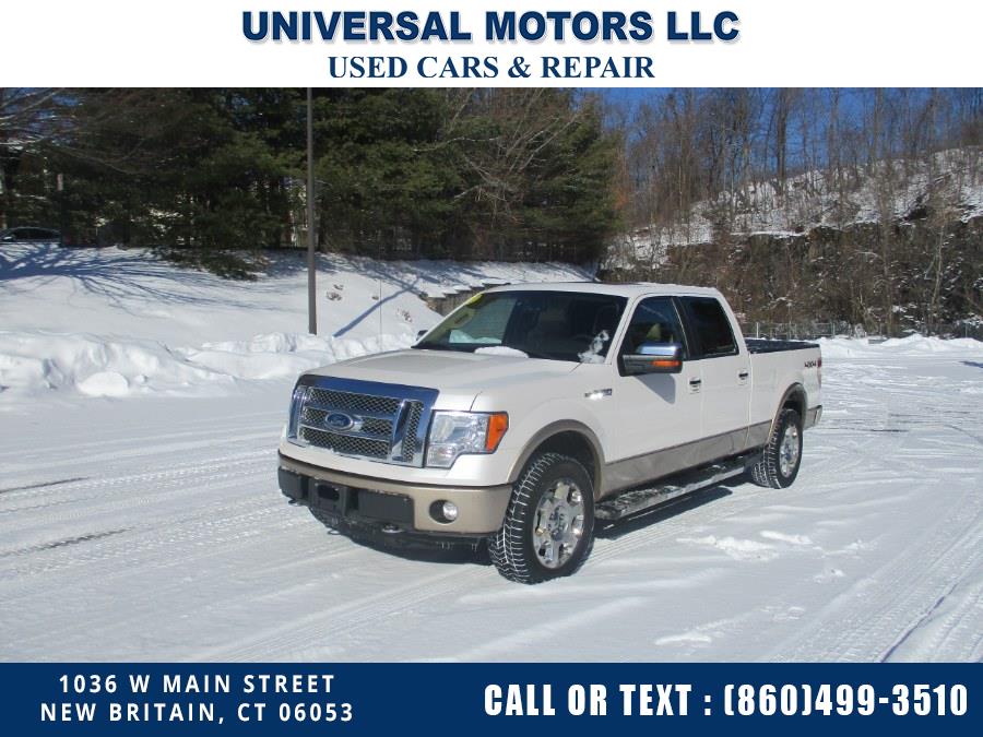 2011 Ford F-150 4WD SuperCrew 145" Lariat, available for sale in New Britain, Connecticut | Universal Motors LLC. New Britain, Connecticut