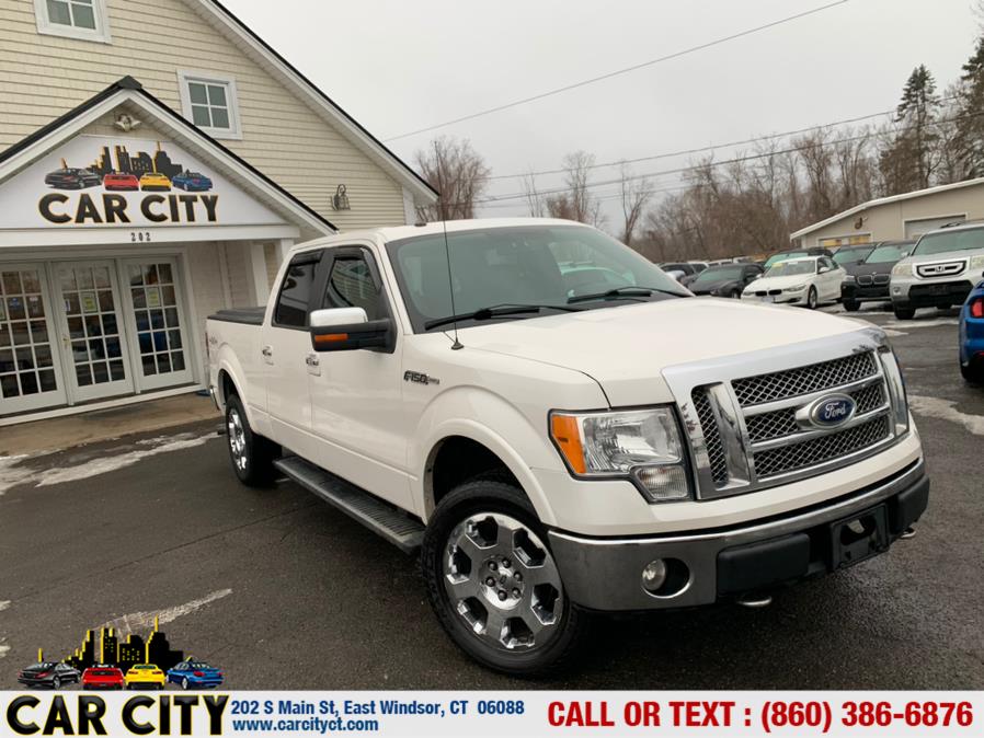 2010 Ford F-150 4WD SuperCrew 145" Lariat, available for sale in East Windsor, Connecticut | Car City LLC. East Windsor, Connecticut 2010 Ford F-150 4WD SuperCrew 145" Lariat, available for sale in East Windsor, Connecticut | Car City LLC. East Windsor, Connecticut