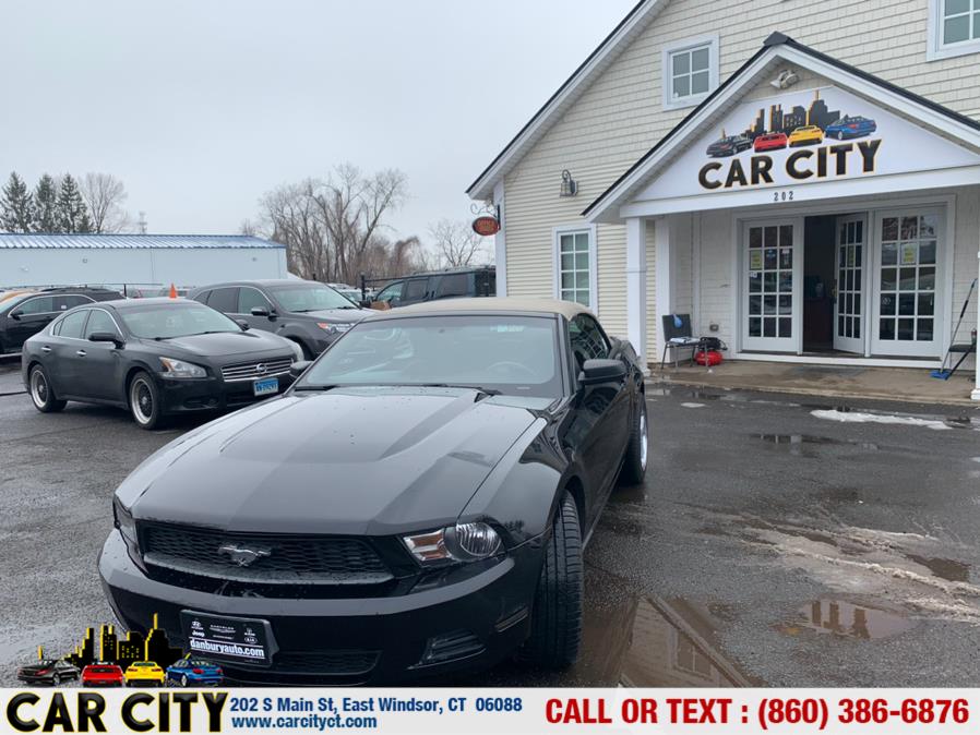 2011 Ford Mustang 2dr Conv V6 Premium, available for sale in East Windsor, Connecticut | Car City LLC. East Windsor, Connecticut
