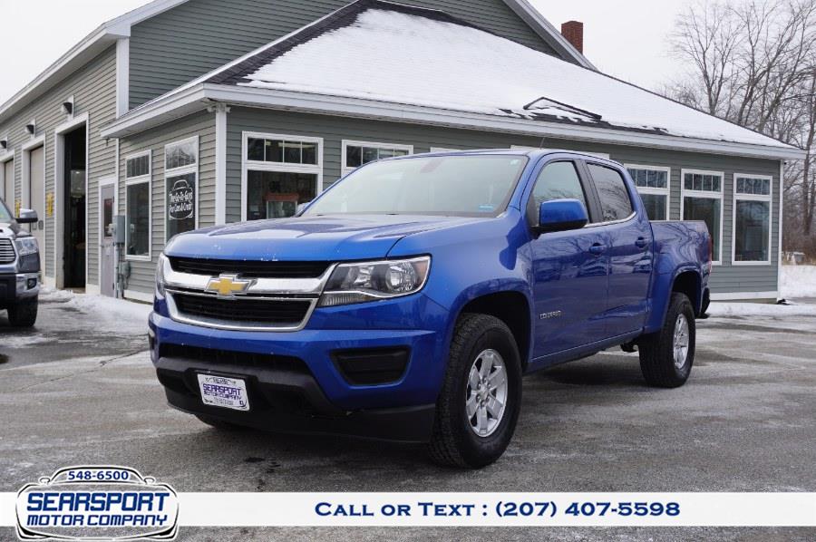 Used Chevrolet Colorado 4WD Crew Cab 140.5" Work Truck 2018 | Searsport Motor Company. Searsport, Maine Used Chevrolet Colorado 4WD Crew Cab 140.5" Work Truck 2018 | Searsport Motor Company. Searsport, Maine