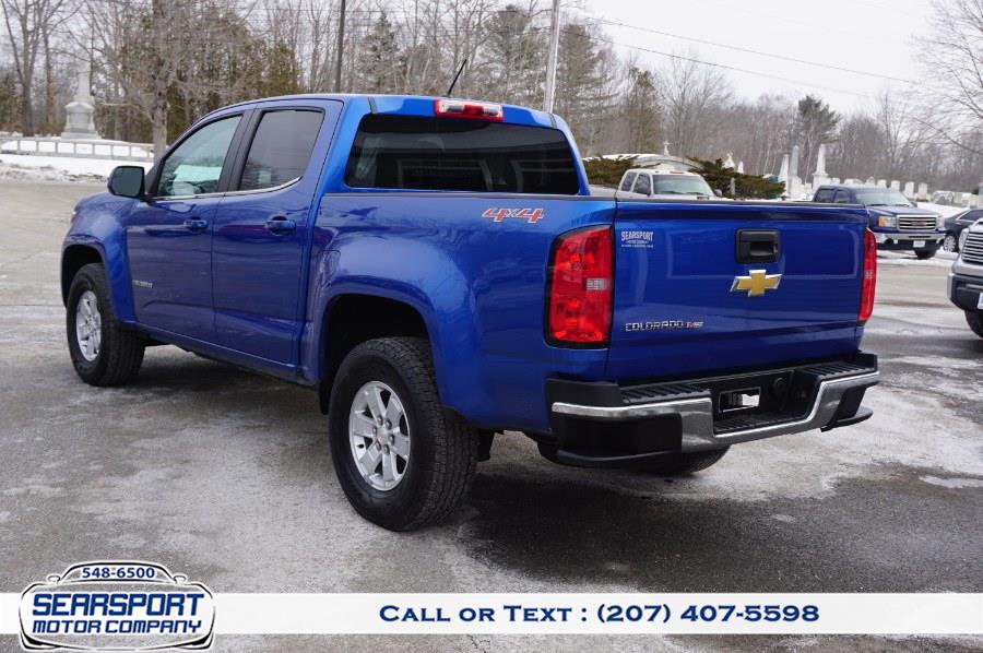 Used Chevrolet Colorado 4WD Crew Cab 140.5" Work Truck 2018 | Searsport Motor Company. Searsport, Maine Used Chevrolet Colorado 4WD Crew Cab 140.5" Work Truck 2018 | Searsport Motor Company. Searsport, Maine