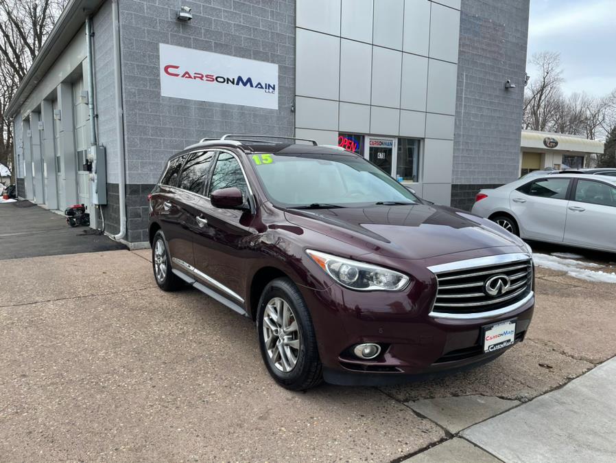 2015 Infiniti QX60 AWD 4dr, available for sale in Manchester, Connecticut | Carsonmain LLC. Manchester, Connecticut
